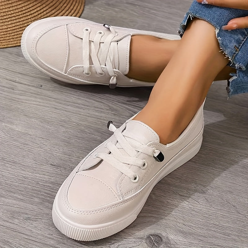 Geraldine Lace-Up Platform Orthopedic Sneakers