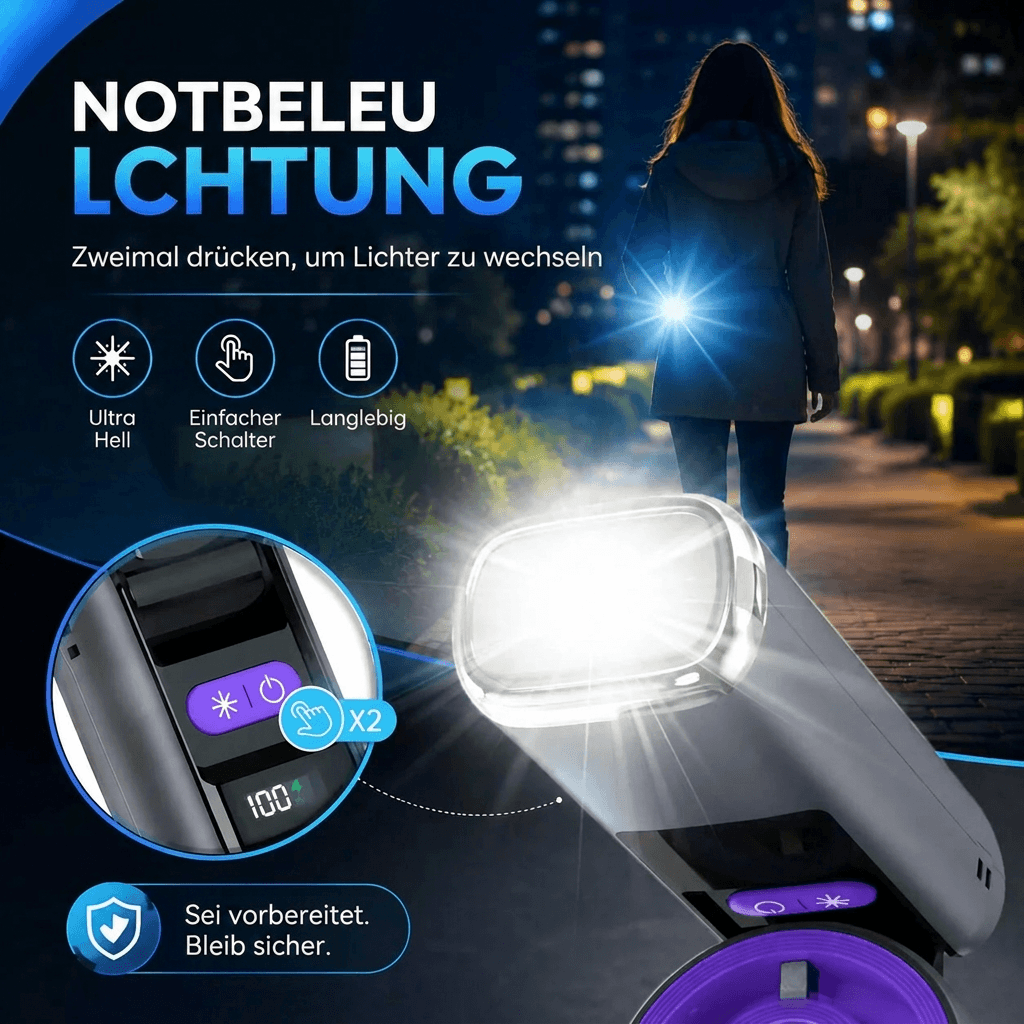 Handheld Fan with Cooling Plate, Flashlight, and 100-Speed Control