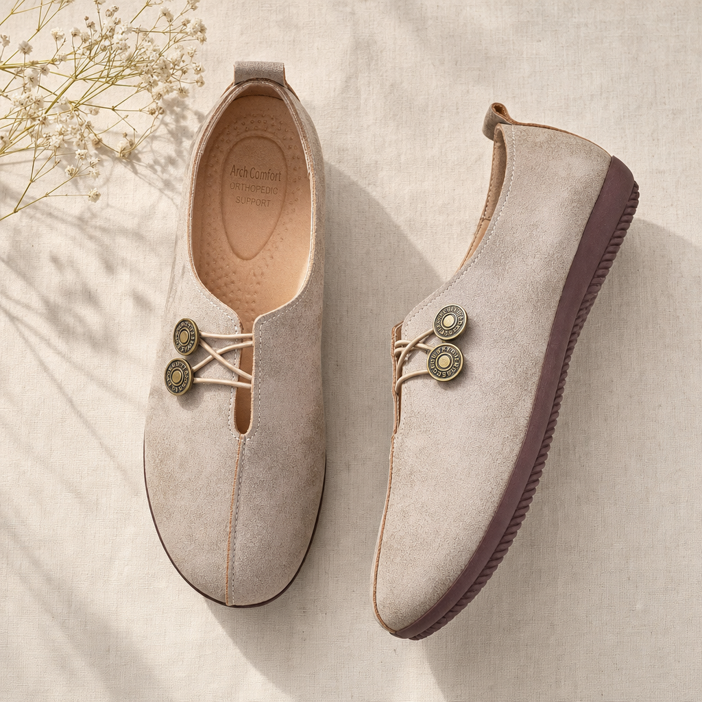 Orthopedic Arch Support Shoes - flatlay