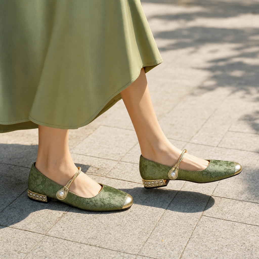 Chrystahh Mary Jane Shoe - lifestyle shot