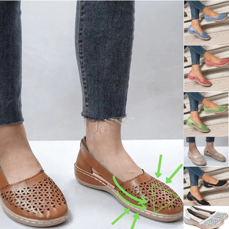 Wide Fit Flat Shoes for Women