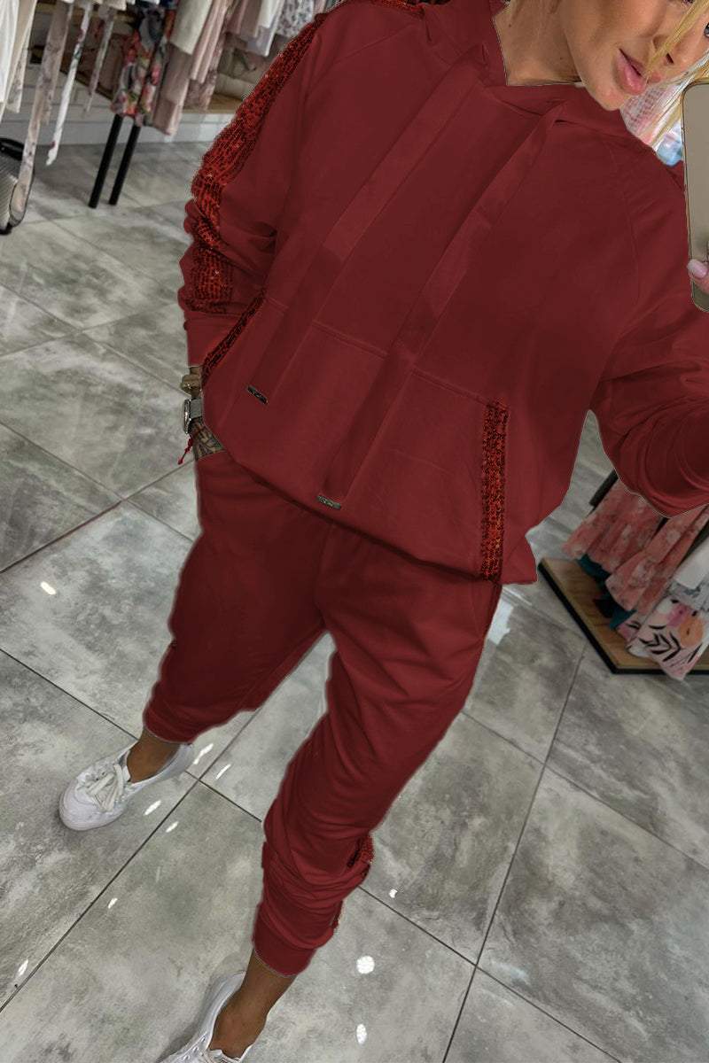 Relaxed Fit Two Piece Fall Set