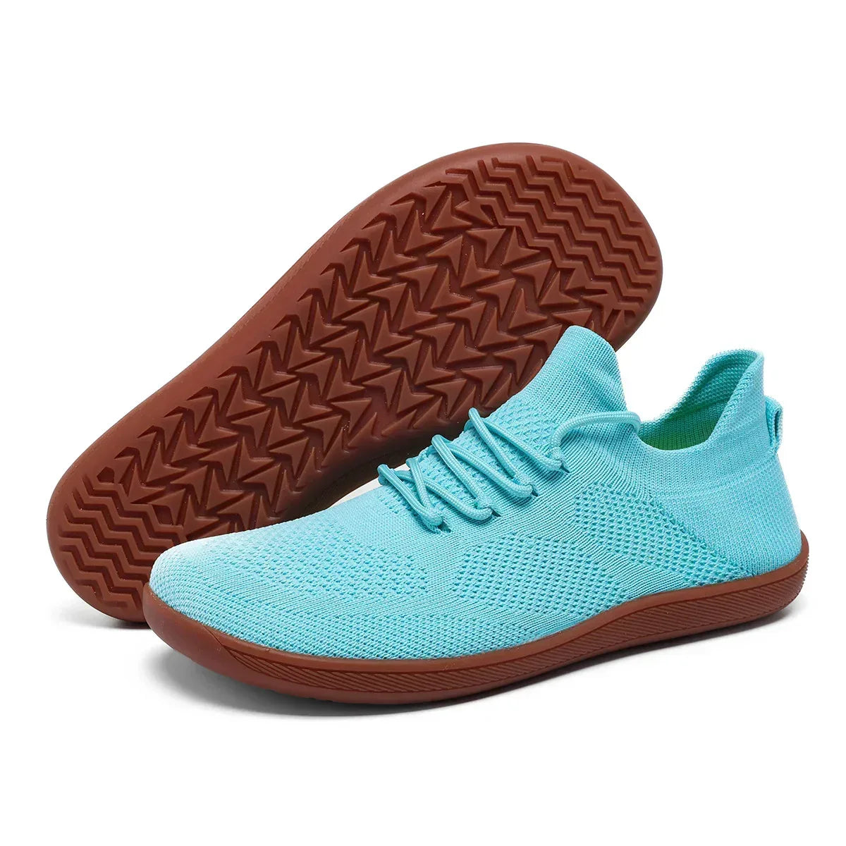 Knit Barefoot Sneakers With Flexible Sole