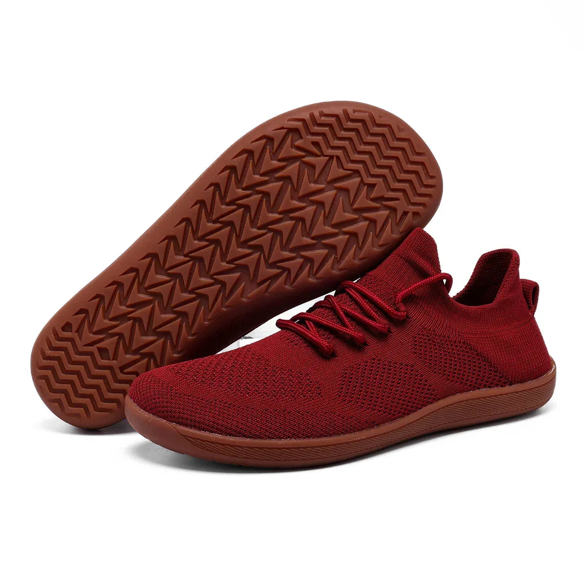 Knit Barefoot Sneakers With Flexible Sole