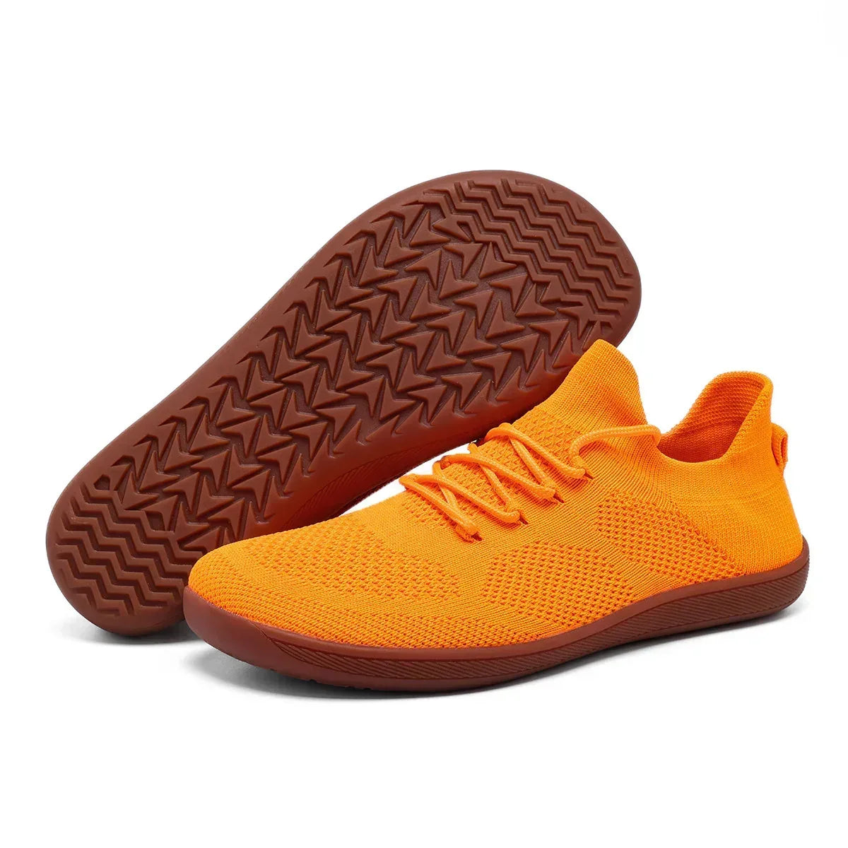 Knit Barefoot Sneakers With Flexible Sole