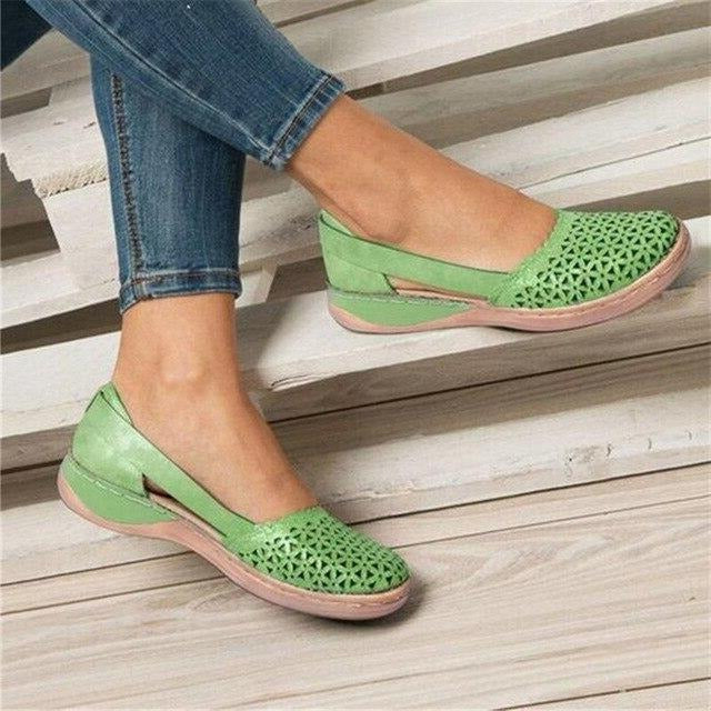 Wide Fit Flat Shoes for Women