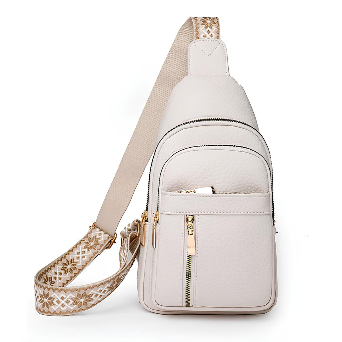 Slash-Resistant RFID Blocking Crossbody Bag