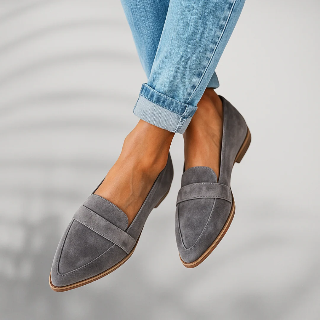 Italian-Inspired Spring Loafers with Cushioned Sole