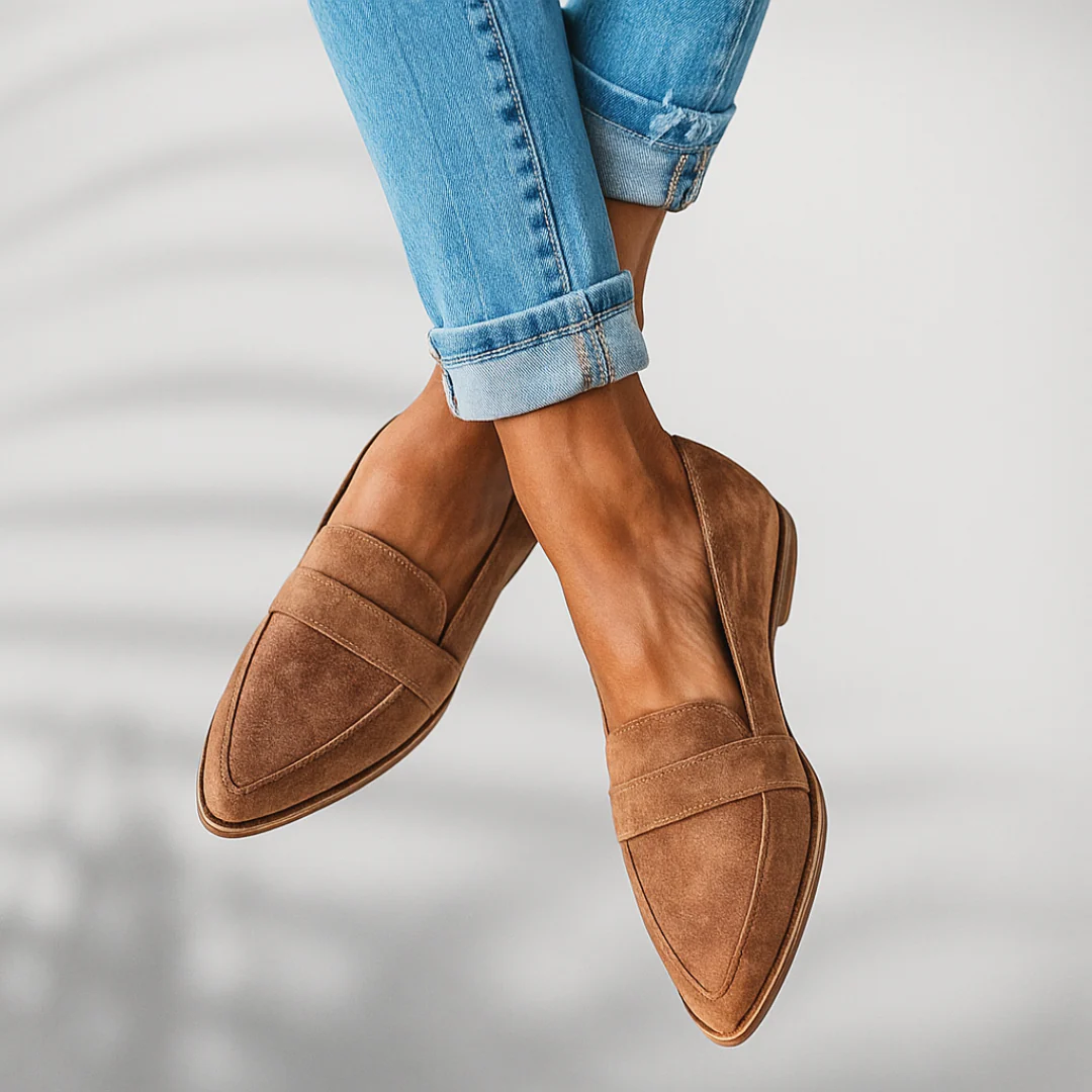 Italian-Inspired Spring Loafers with Cushioned Sole