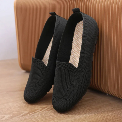 Slip-On Knit Loafers
