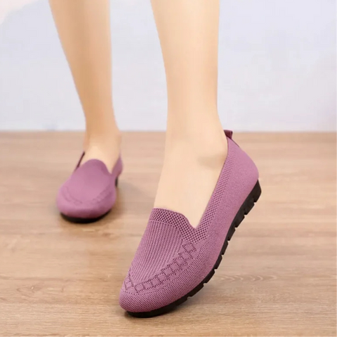 Slip-On Knit Loafers