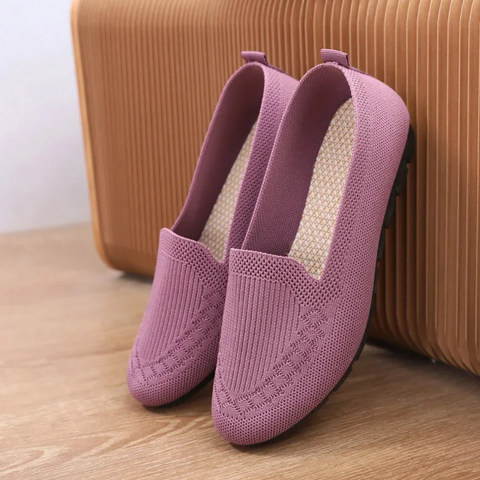 Slip-On Knit Loafers