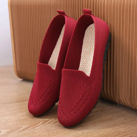 Slip-On Knit Loafers