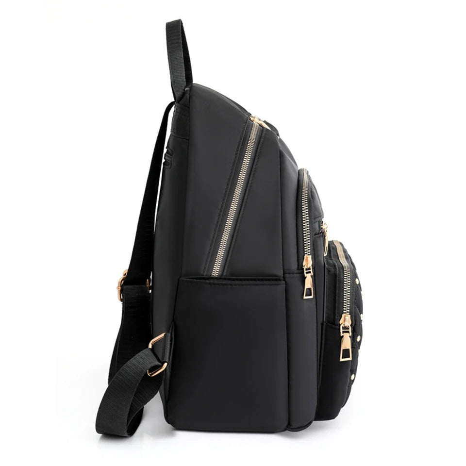 Women's Lightweight Nylon Commuter Backpack