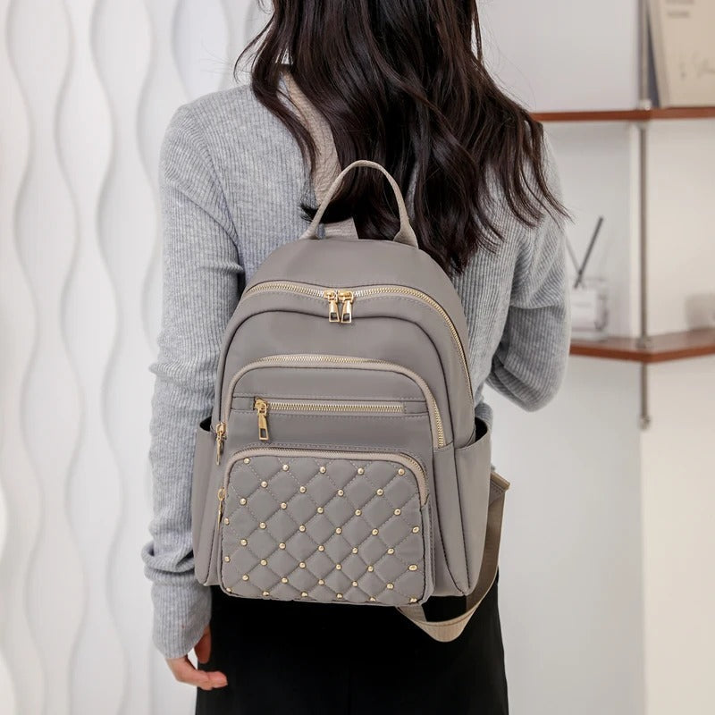Women's Lightweight Nylon Commuter Backpack