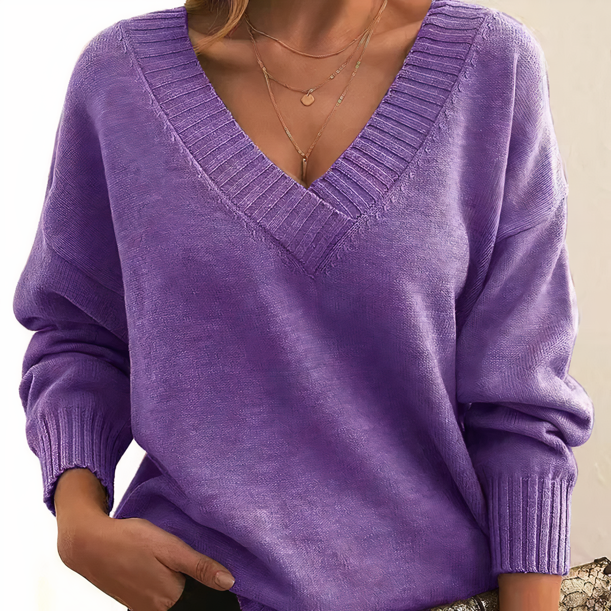 Luxurious Soft Knit Sweater - Isabella