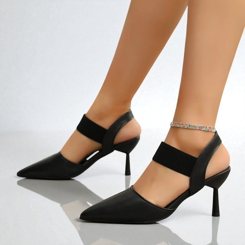 Slingback Pointed Toe Pumps