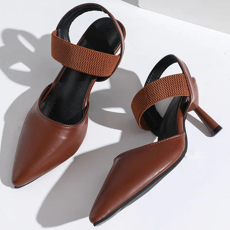 Slingback Pointed Toe Pumps
