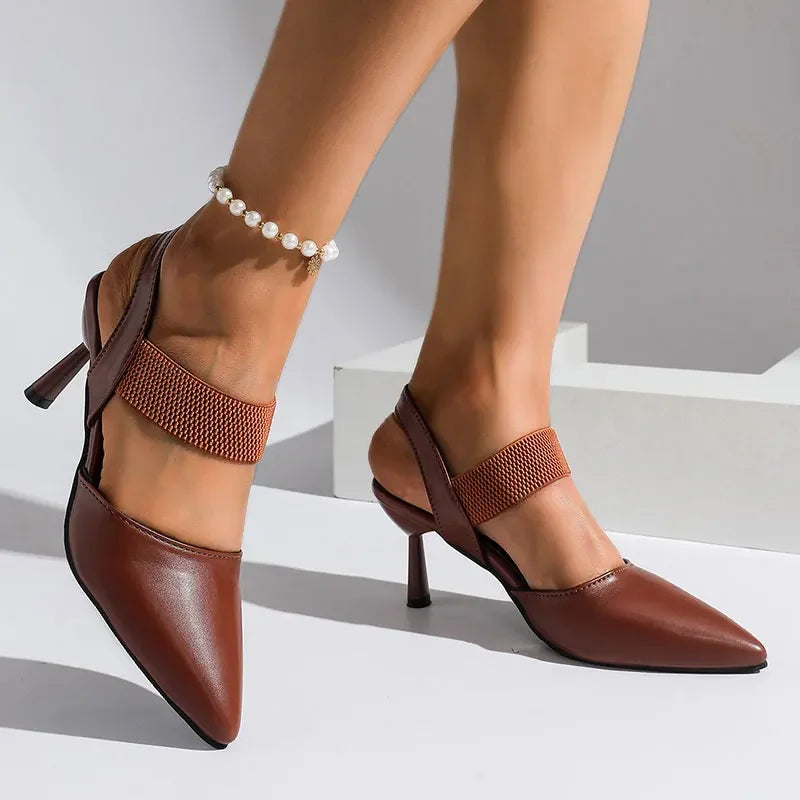 Slingback Pointed Toe Pumps