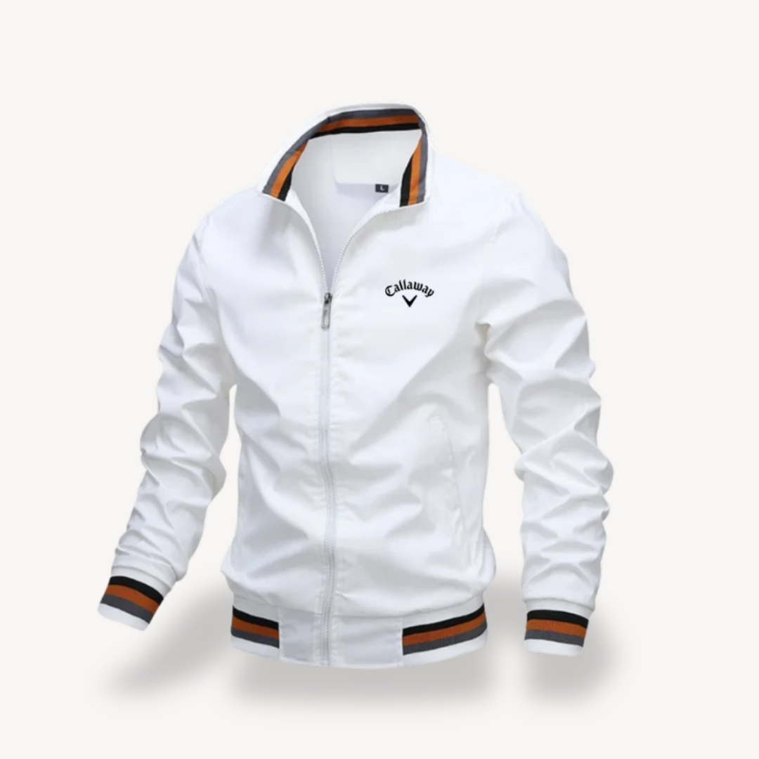 Men's Water-Resistant Golf Windbreaker