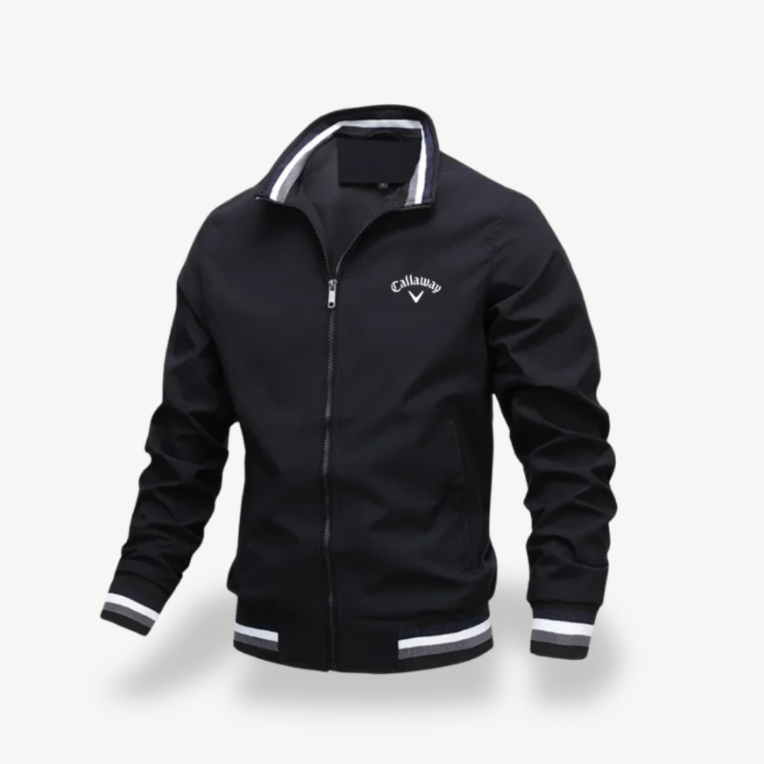 Men's Water-Resistant Golf Windbreaker