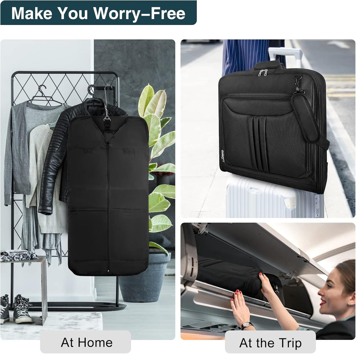 Foldable Waterproof Suit Carrier Bag
