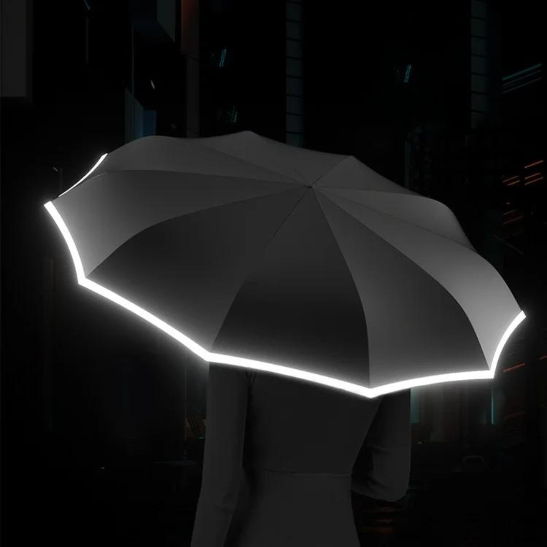 Reflective Windproof Umbrella For Stormy Weather