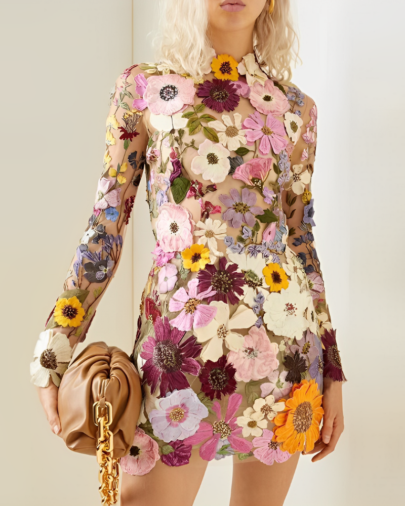 Isabella Romantic Floral Dress