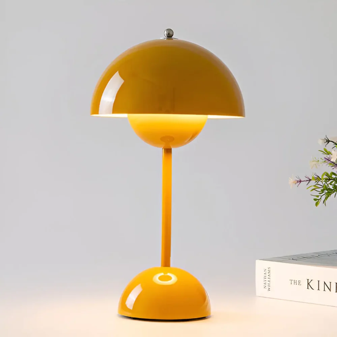 Wireless Scandinavian Touch Table Lamp
