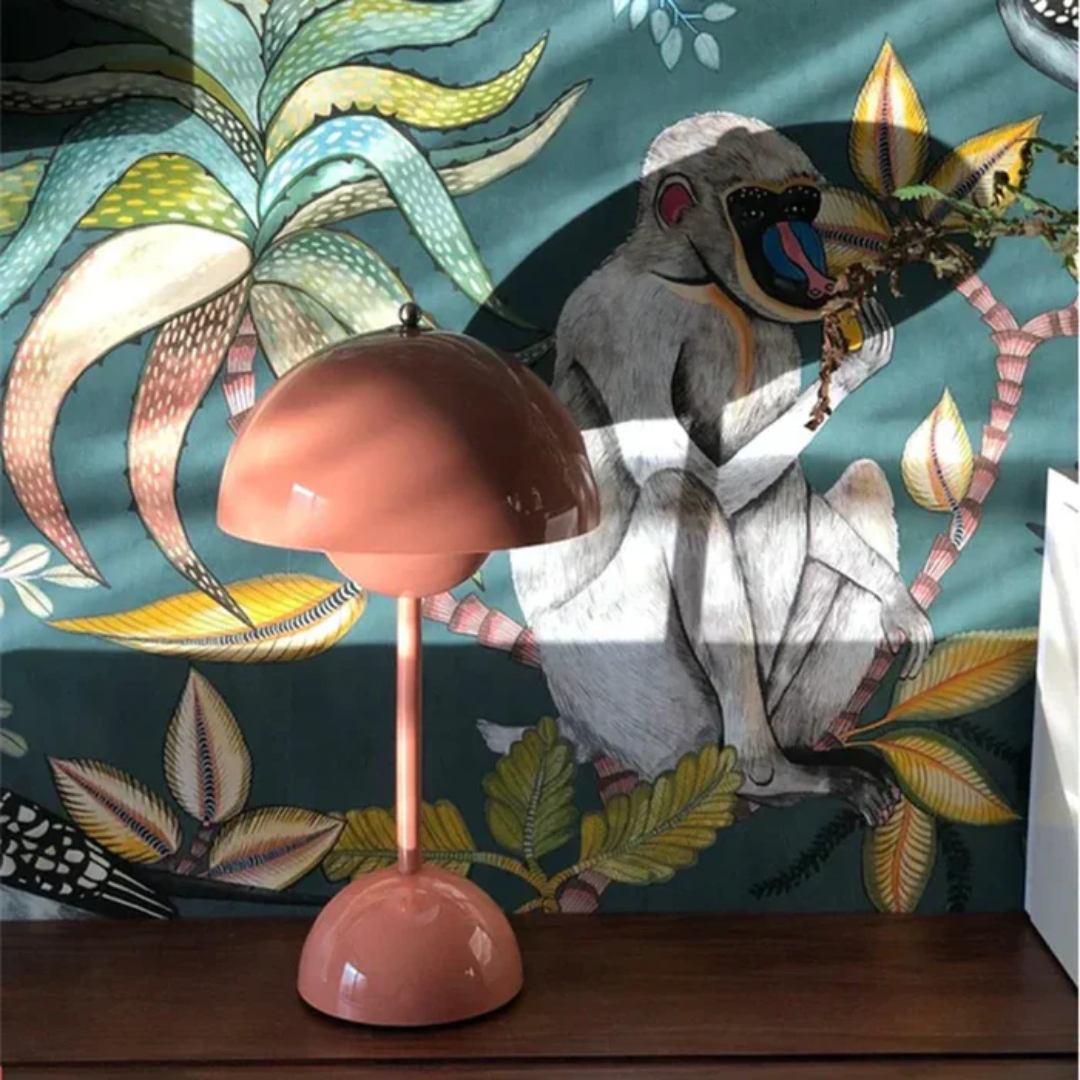 Wireless Scandinavian Touch Table Lamp
