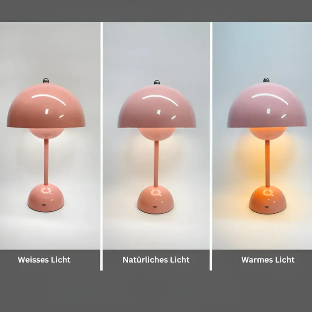Wireless Scandinavian Touch Table Lamp