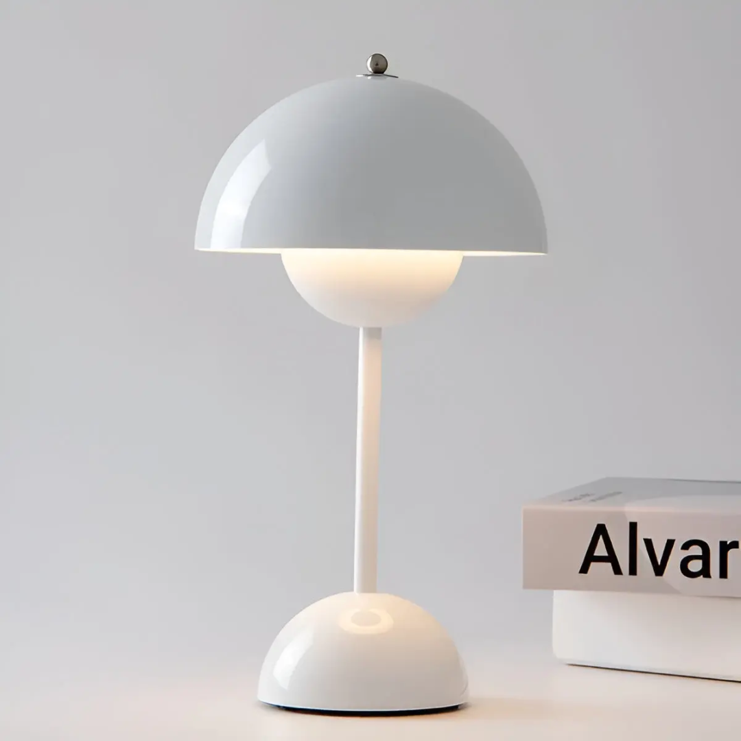 Wireless Scandinavian Touch Table Lamp