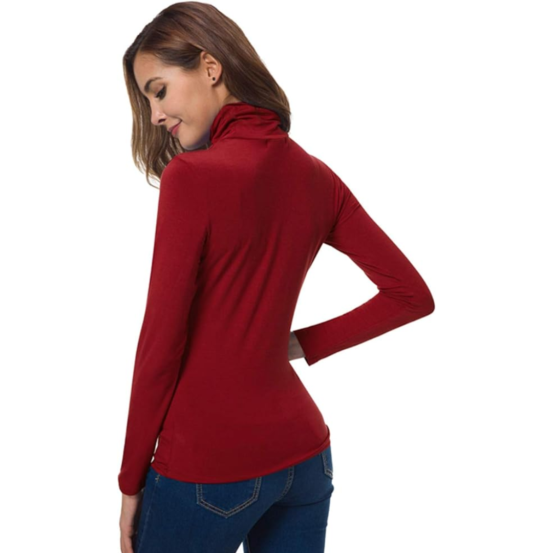 Petra Ribbed Slim Fit Turtleneck