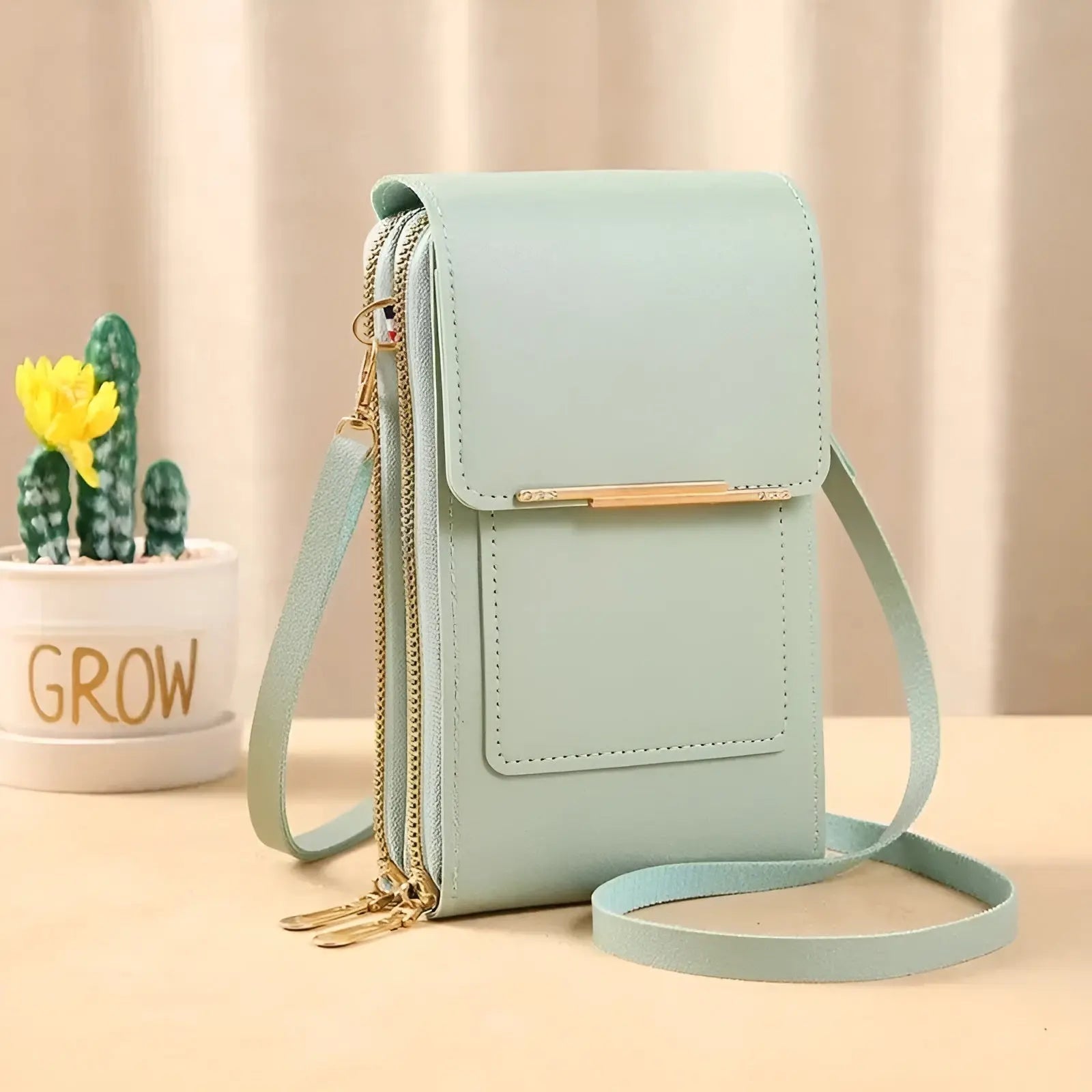 Soft Leather Anti-Theft Shoulder Bag