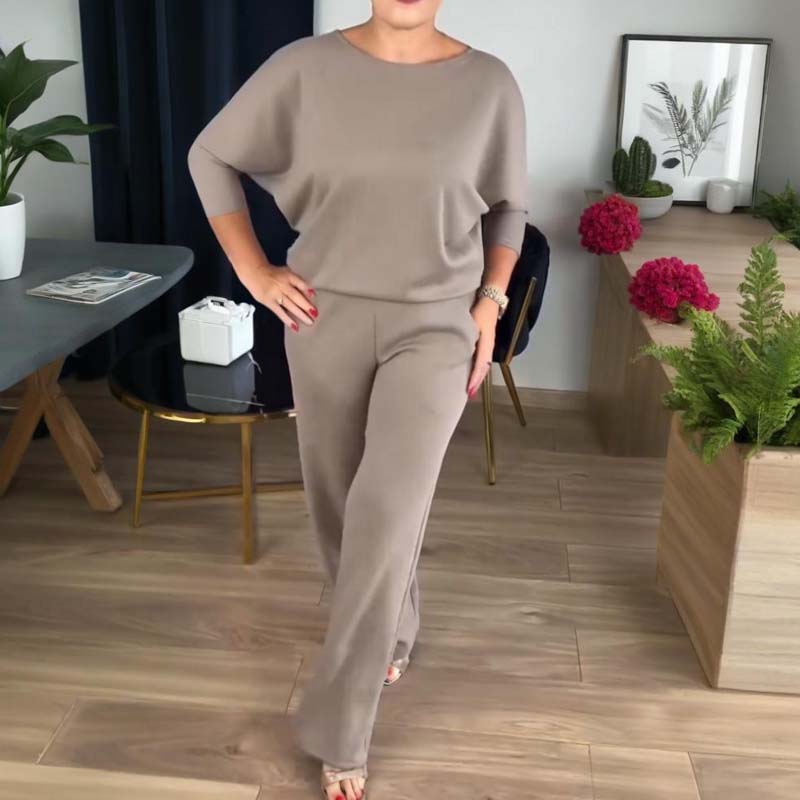 Tailored Three-Piece Set with Soft Fabric