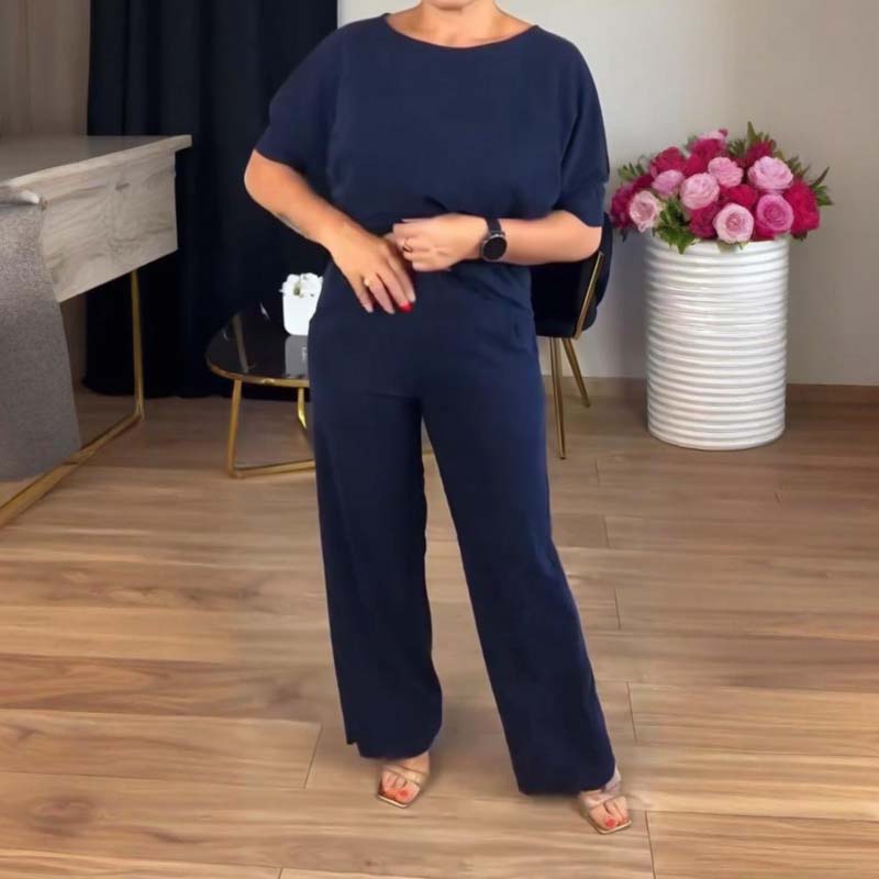 Tailored Three-Piece Set with Soft Fabric