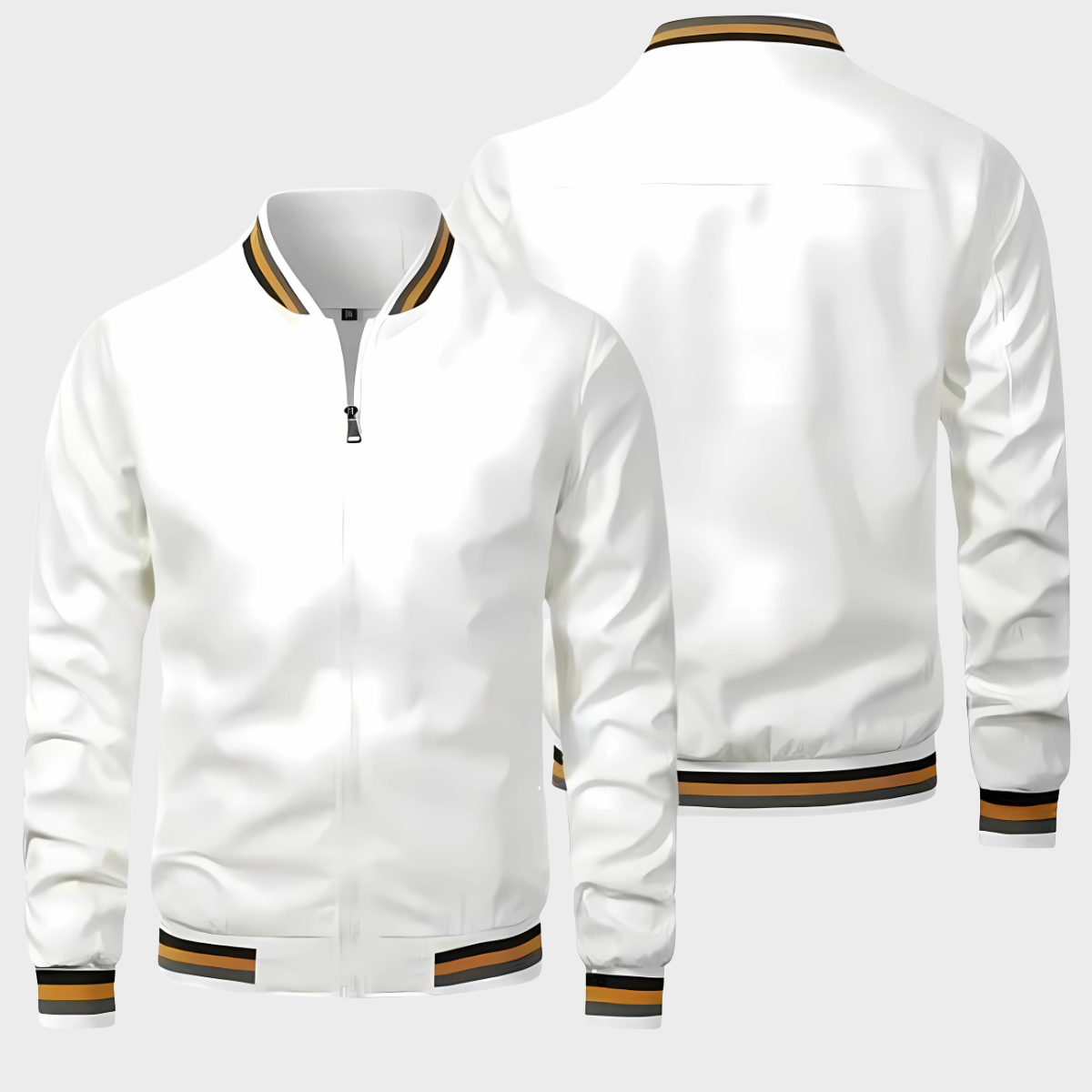 Sylvester Ribbed Bomber Jacket