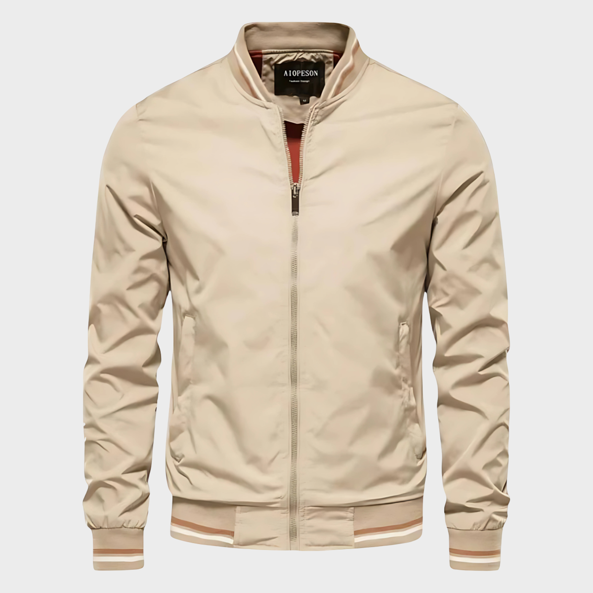 Sylvester Ribbed Bomber Jacket