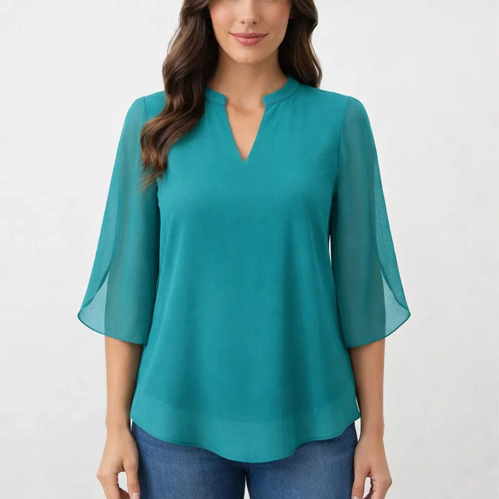 Stylish Relaxed Women's Blouse
