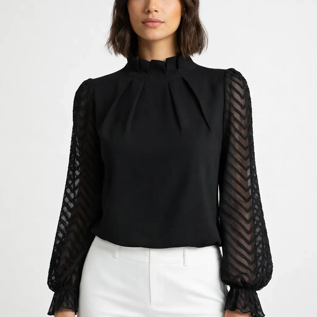Versatile Patterned Women's Top for Any Occasion