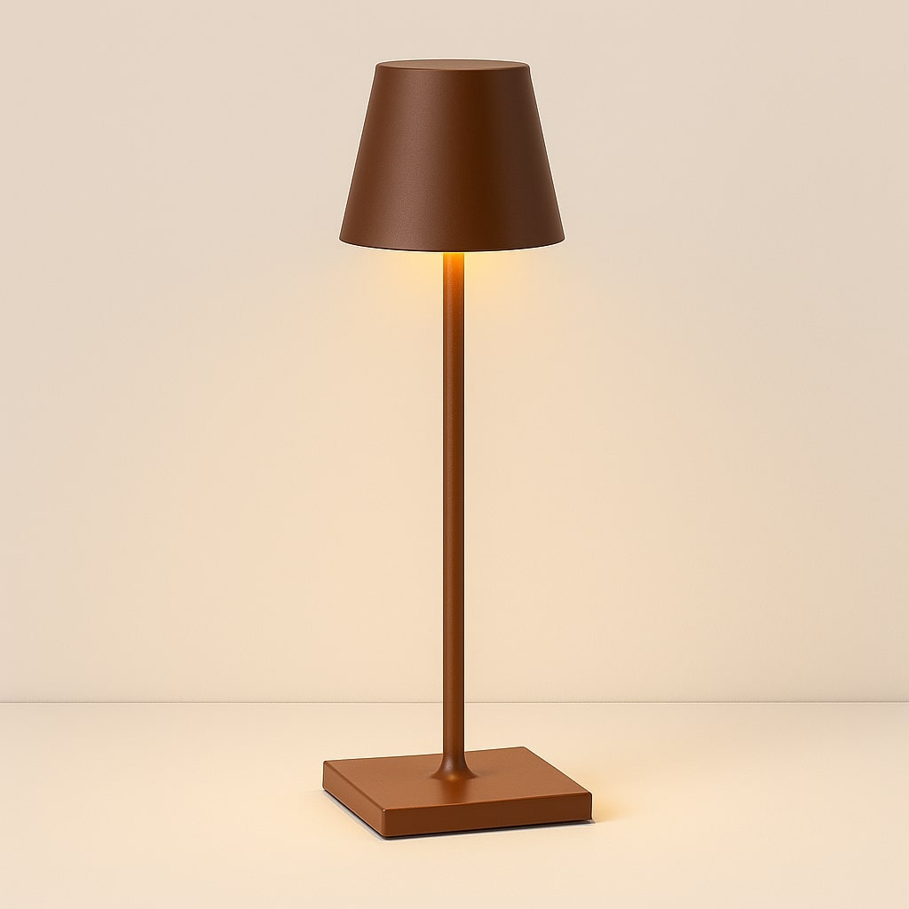 Cordless LED Table Lamp with Touch Dimmer and 16-Hour Battery