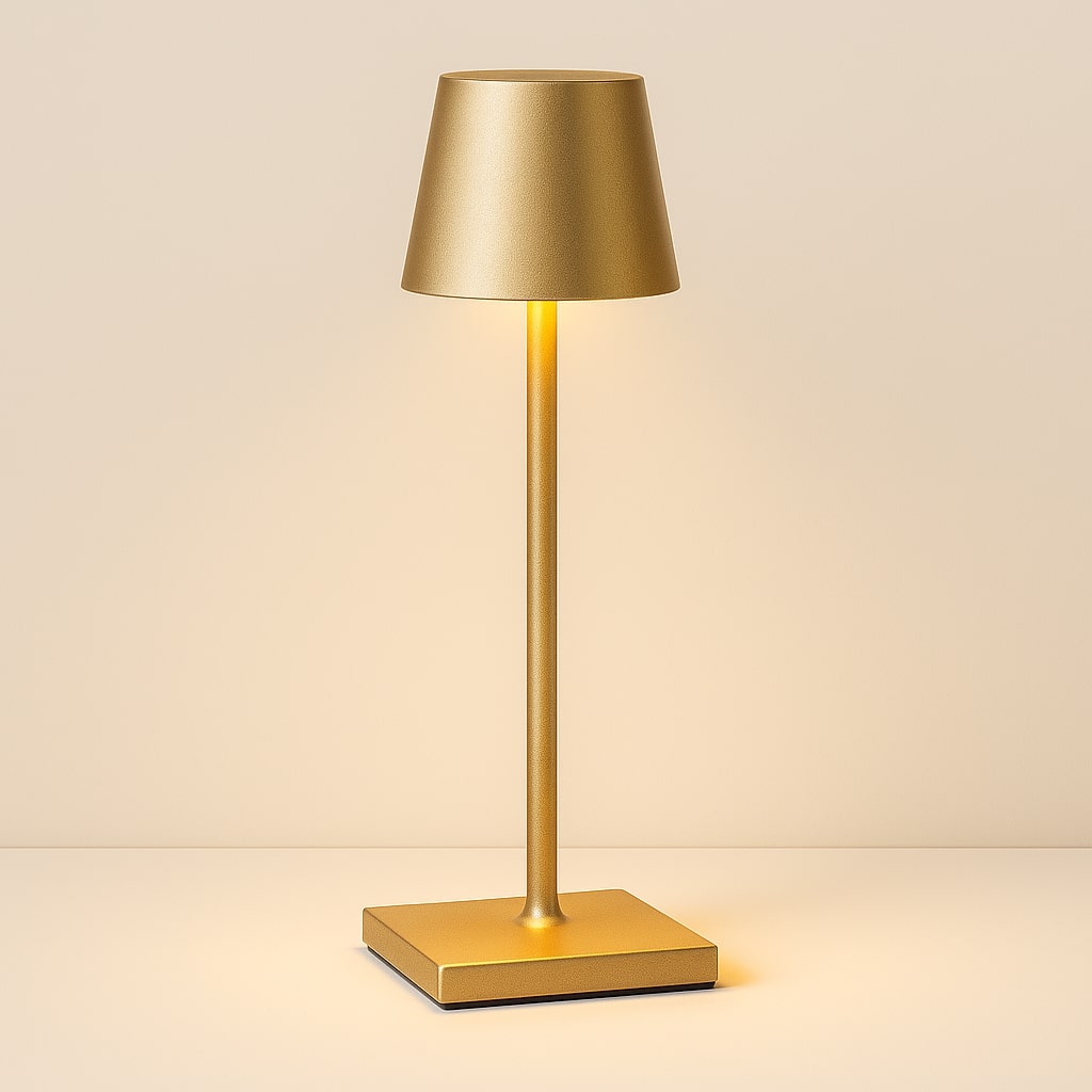 Cordless LED Table Lamp with Touch Dimmer and 16-Hour Battery