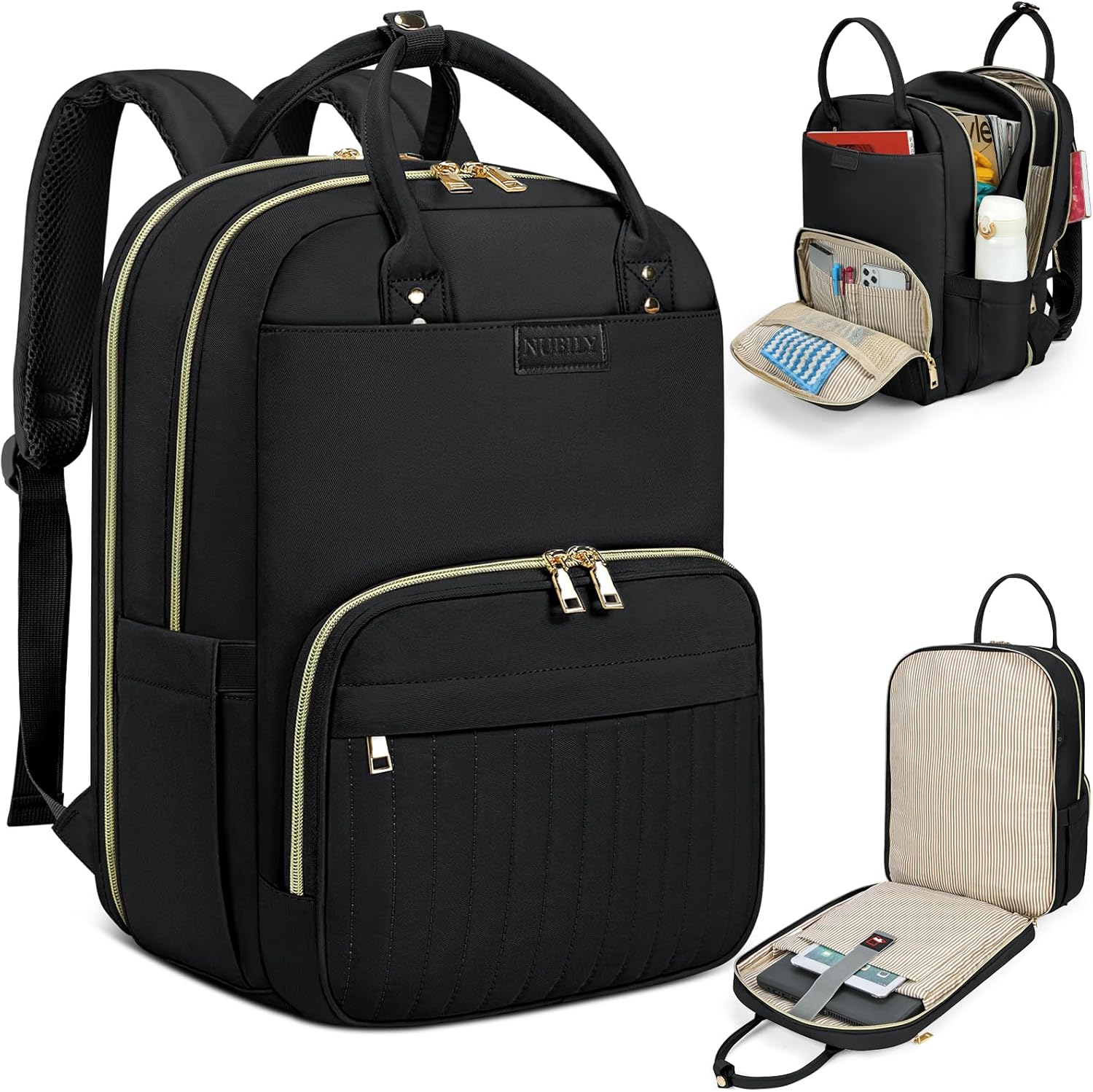 TSA-Friendly Anti-Theft Travel Laptop Backpack