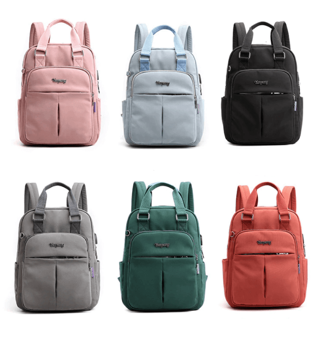 Water-Resistant Anti-Theft Backpack