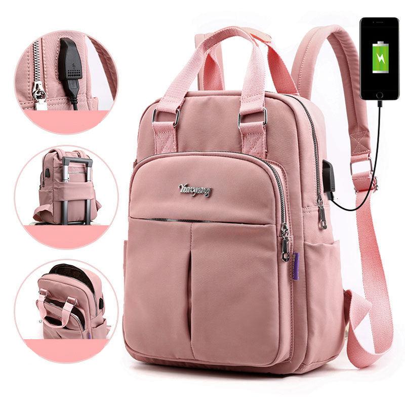 Water-Resistant Anti-Theft Backpack