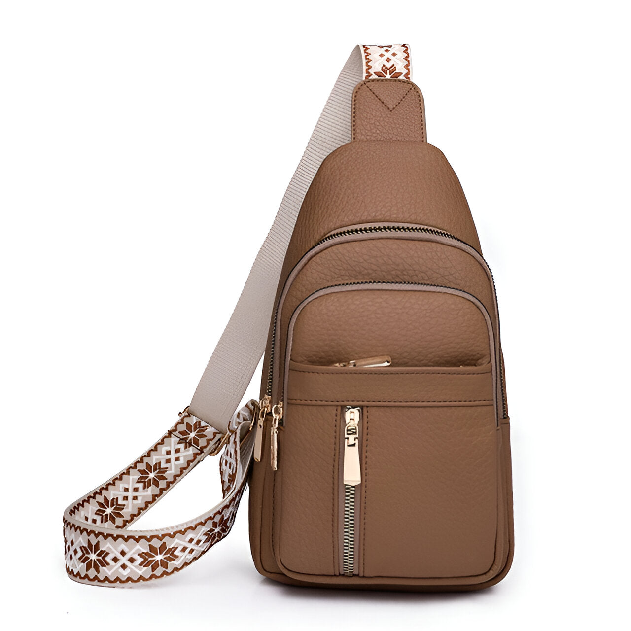 Slash-Resistant RFID Blocking Crossbody Bag