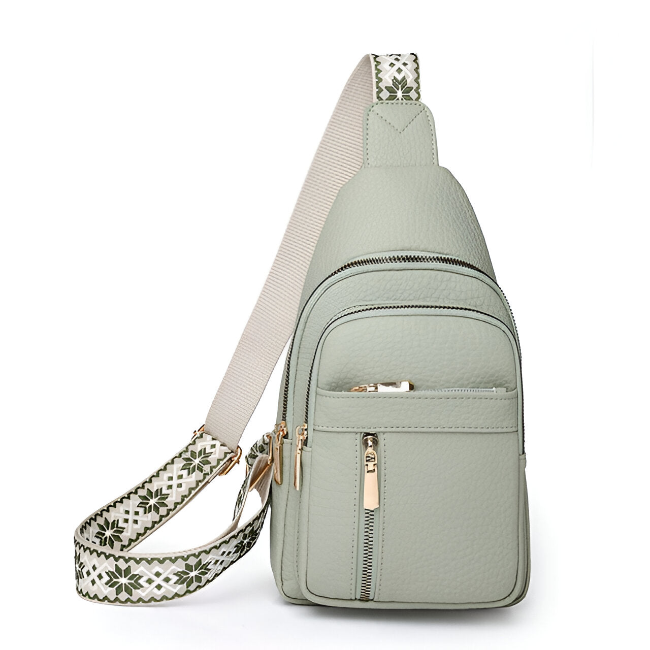 Slash-Resistant RFID Blocking Crossbody Bag
