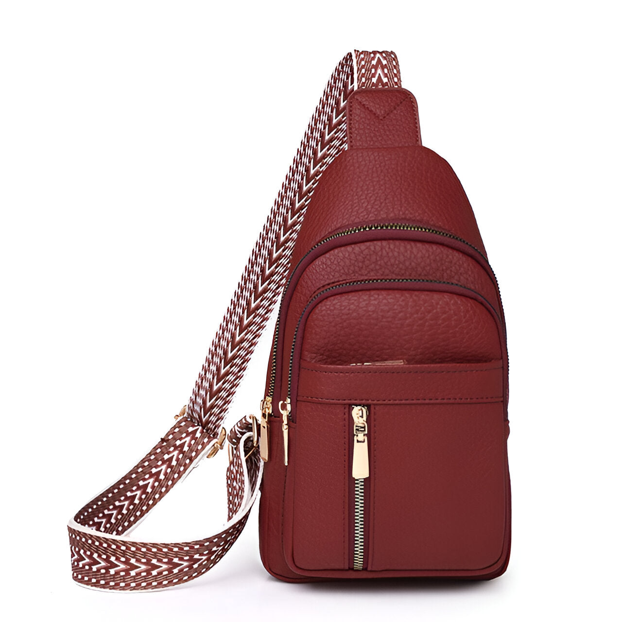 Slash-Resistant RFID Blocking Crossbody Bag