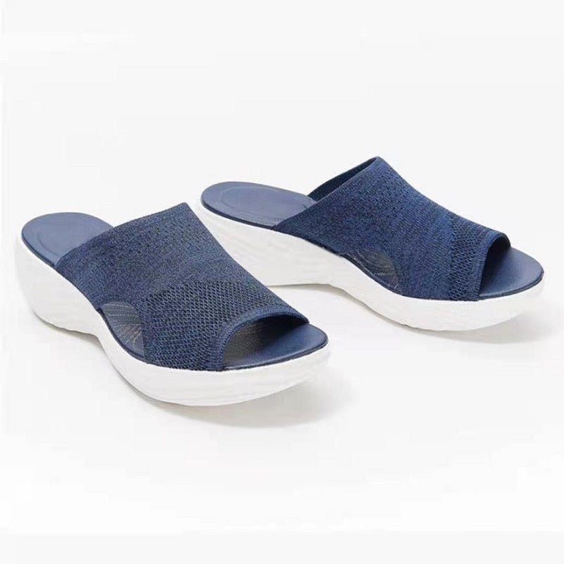 Extra-Cushioned Slip-On Sandals