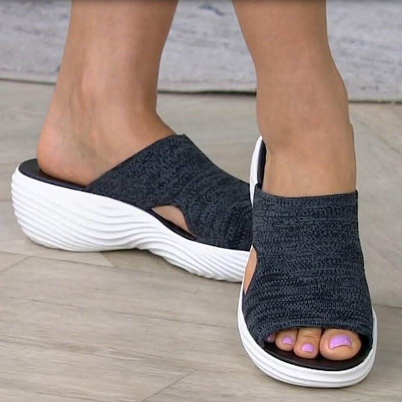 Extra-Cushioned Slip-On Sandals